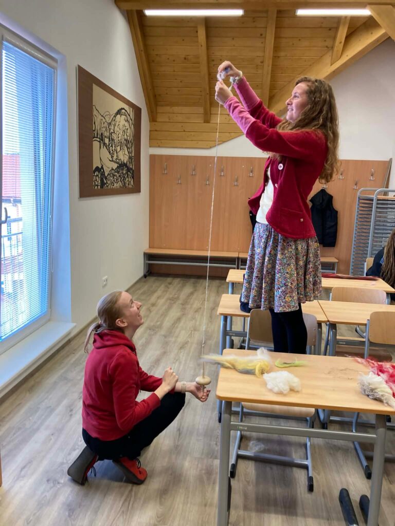 Alchymie vlny vlněný workshop Hutisko-Solanec Bártková Hollainová TOLEBOTO